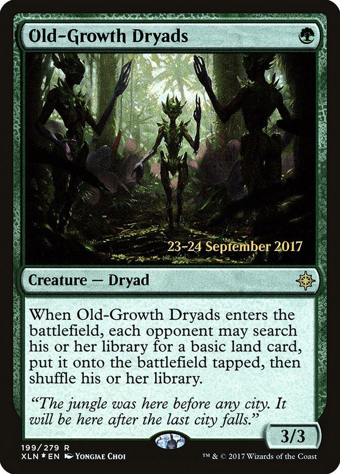 Old-Growth Dryads (Ixalan Promos)