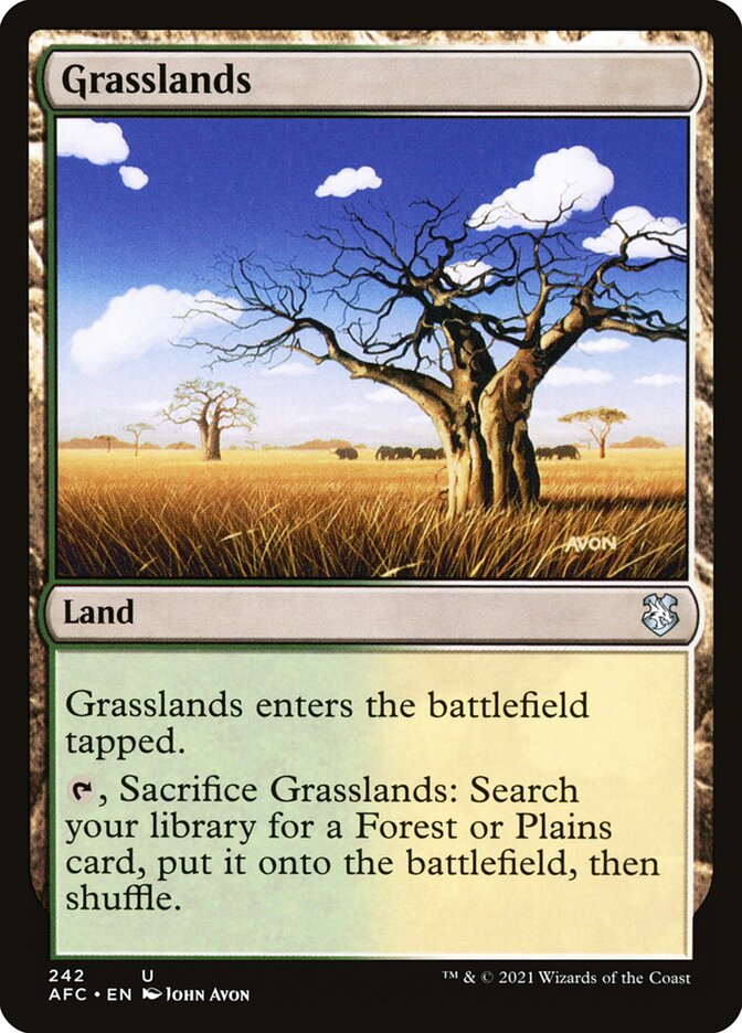 Grasslands (Forgotten Realms Commander)