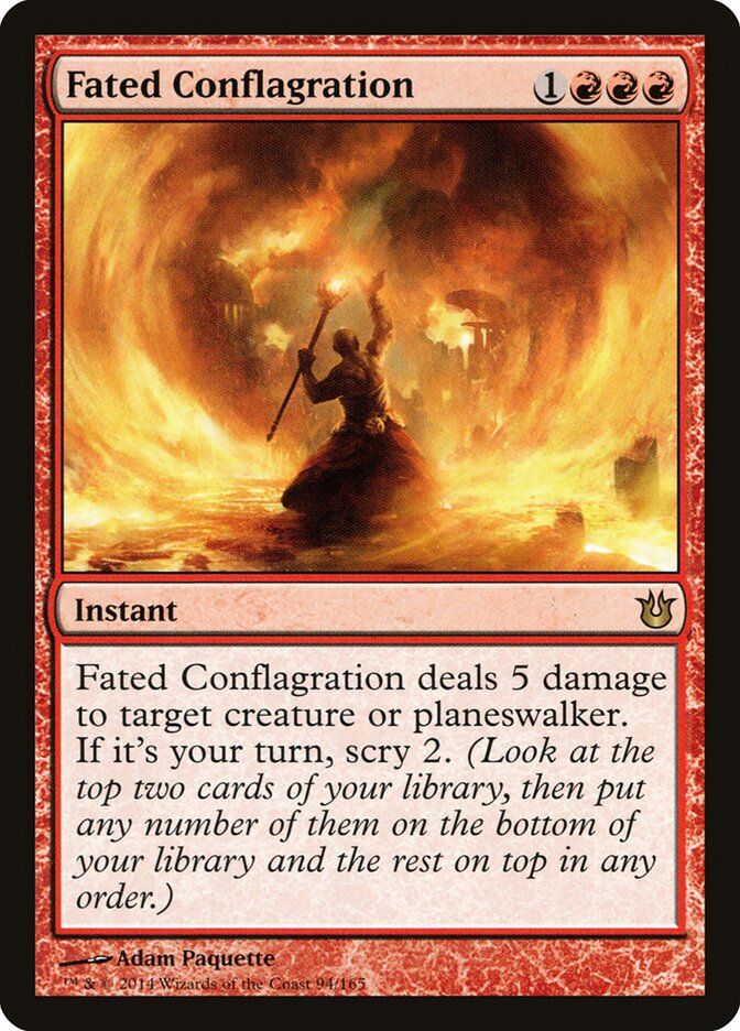 Fated Conflagration (Born of the Gods)