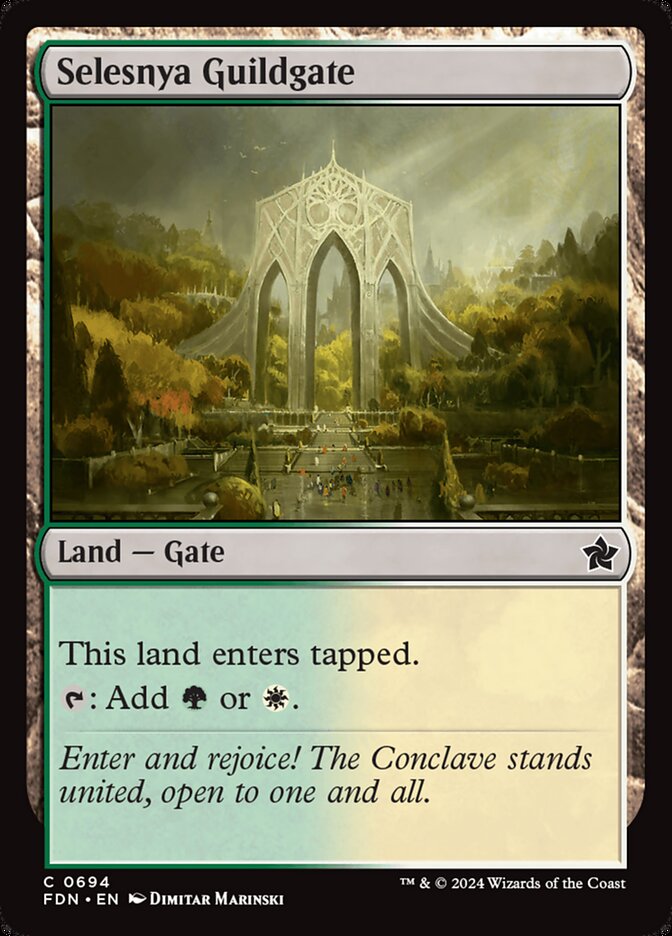 Selesnya Guildgate (Foundations)