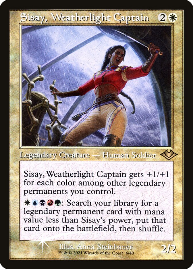 Sisay, Weatherlight Captain (Modern Horizons 1 Timeshifts)