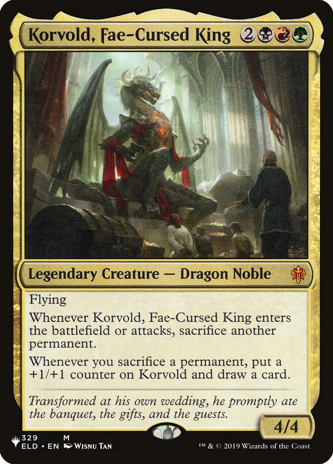 Korvold, Fae-Cursed King (The List)