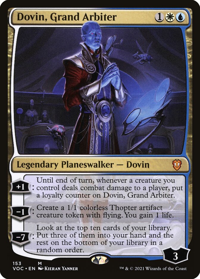 Dovin, Grand Arbiter (Crimson Vow Commander)