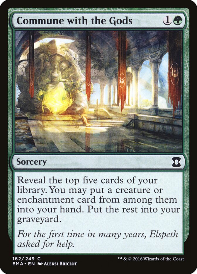 Commune with the Gods (Eternal Masters)