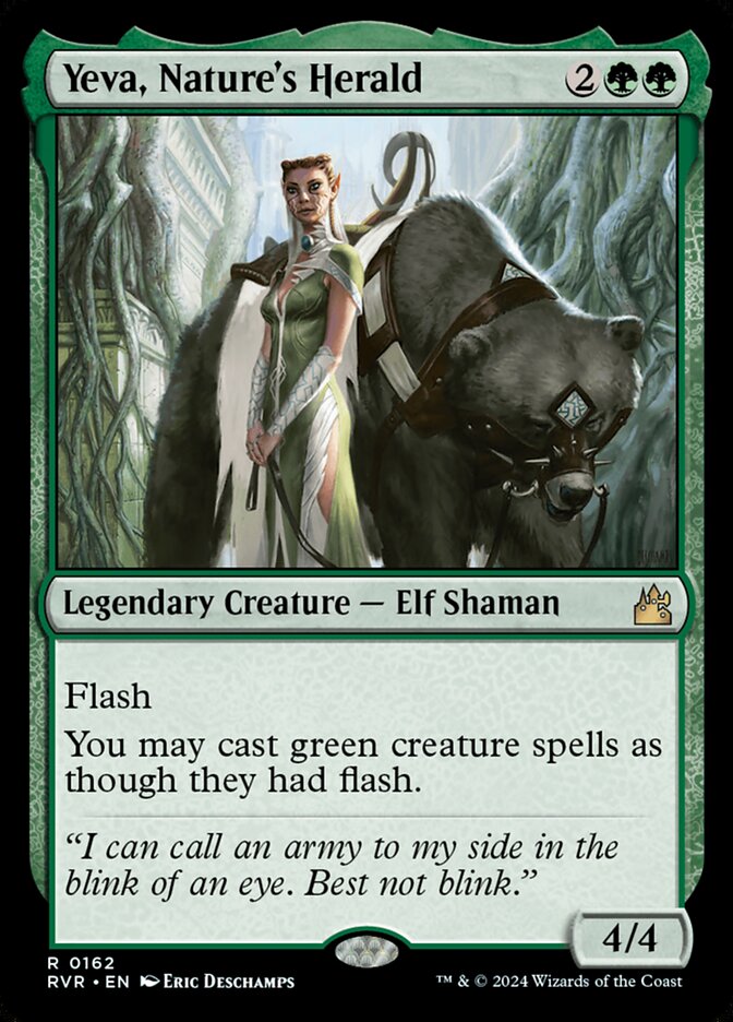 Yeva, Nature's Herald (Ravnica Remastered)