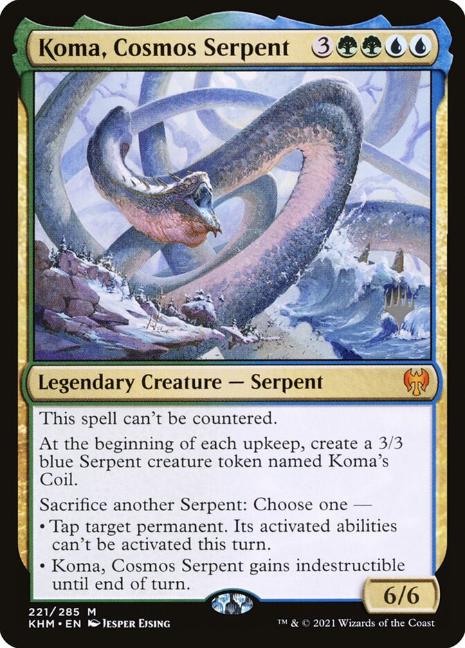 Koma, Cosmos Serpent (Kaldheim Promos)