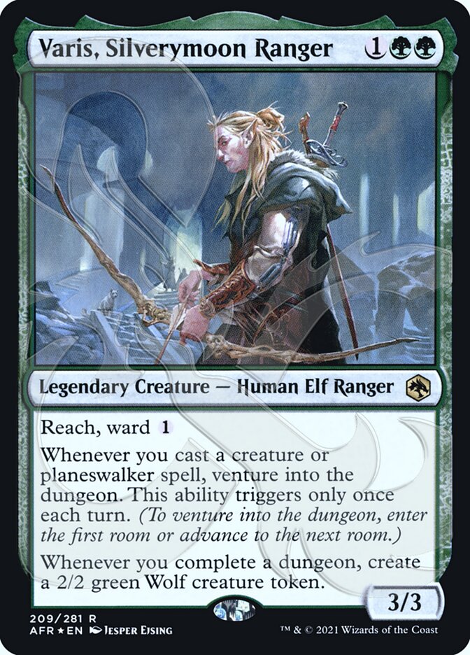 Varis, Silverymoon Ranger (Adventures in the Forgotten Realms Promos)