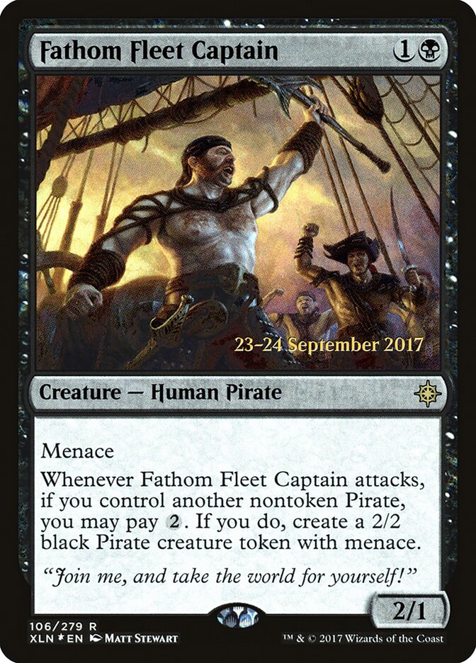 Fathom Fleet Captain (Ixalan Promos)