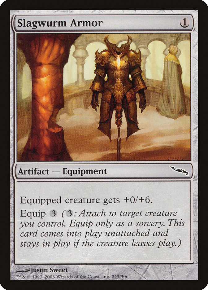 Slagwurm Armor (Mirrodin)