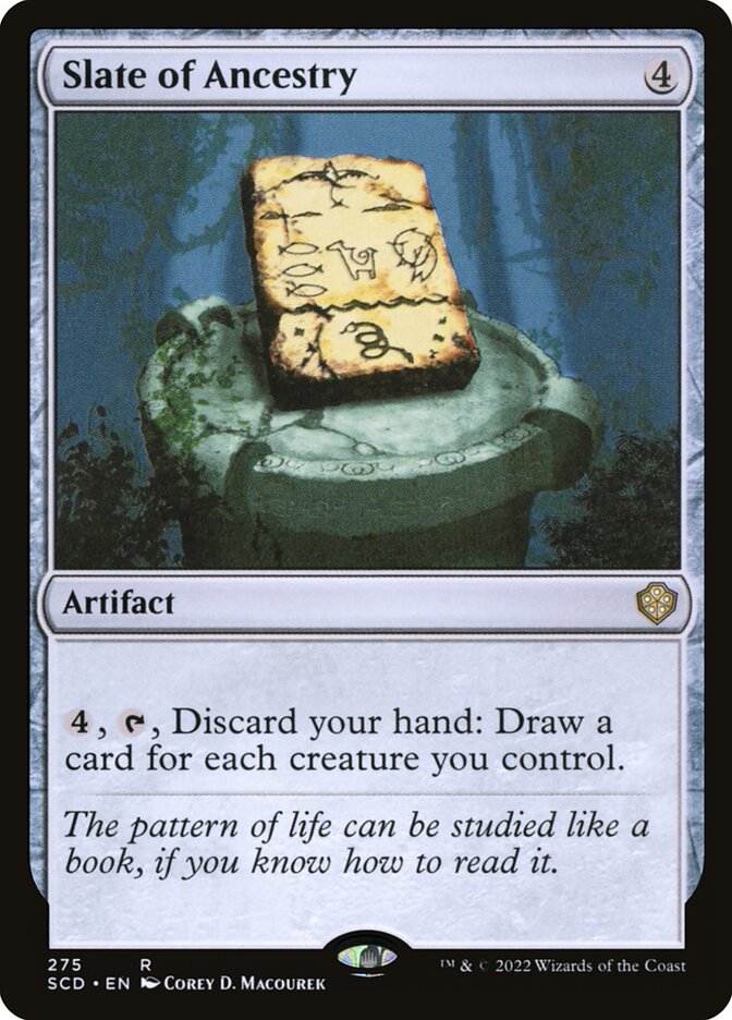 Slate of Ancestry (Starter Commander Decks)