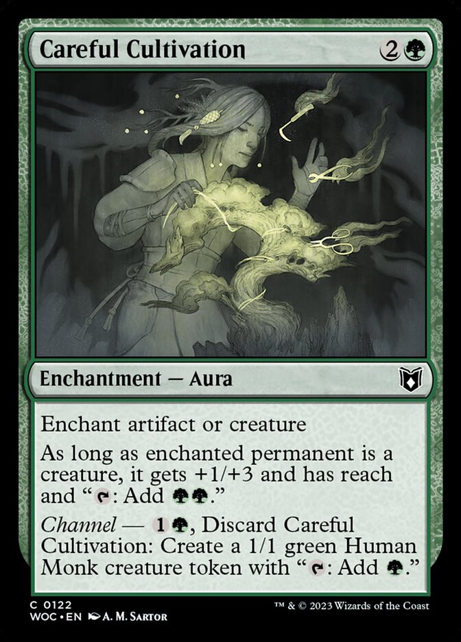 Careful Cultivation (Wilds of Eldraine Commander)