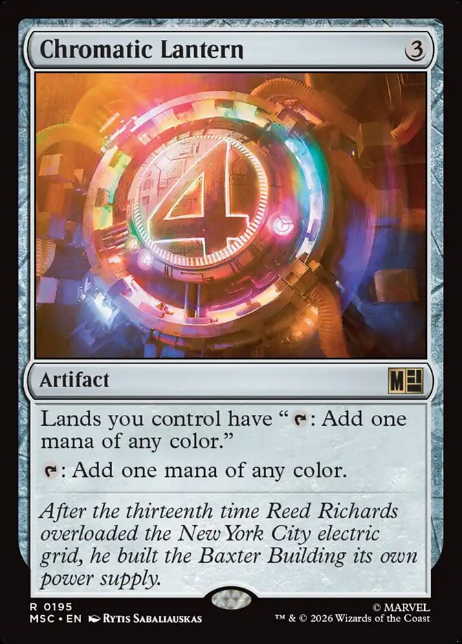 Chromatic Lantern (Marvel Super Heroes Commander)