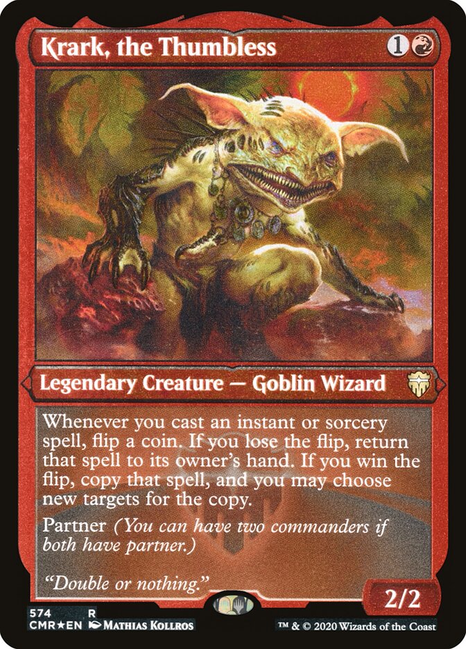 Krark, the Thumbless (Commander Legends)
