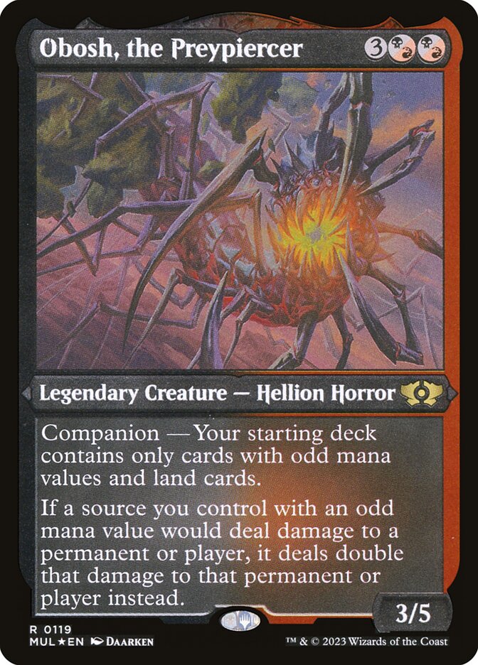 Obosh, the Preypiercer (Multiverse Legends)