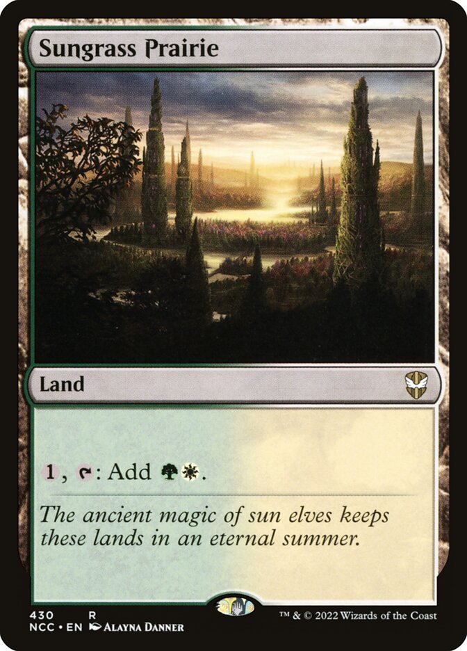 Sungrass Prairie (New Capenna Commander)