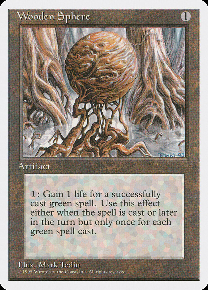 Wooden Sphere (Fourth Edition)