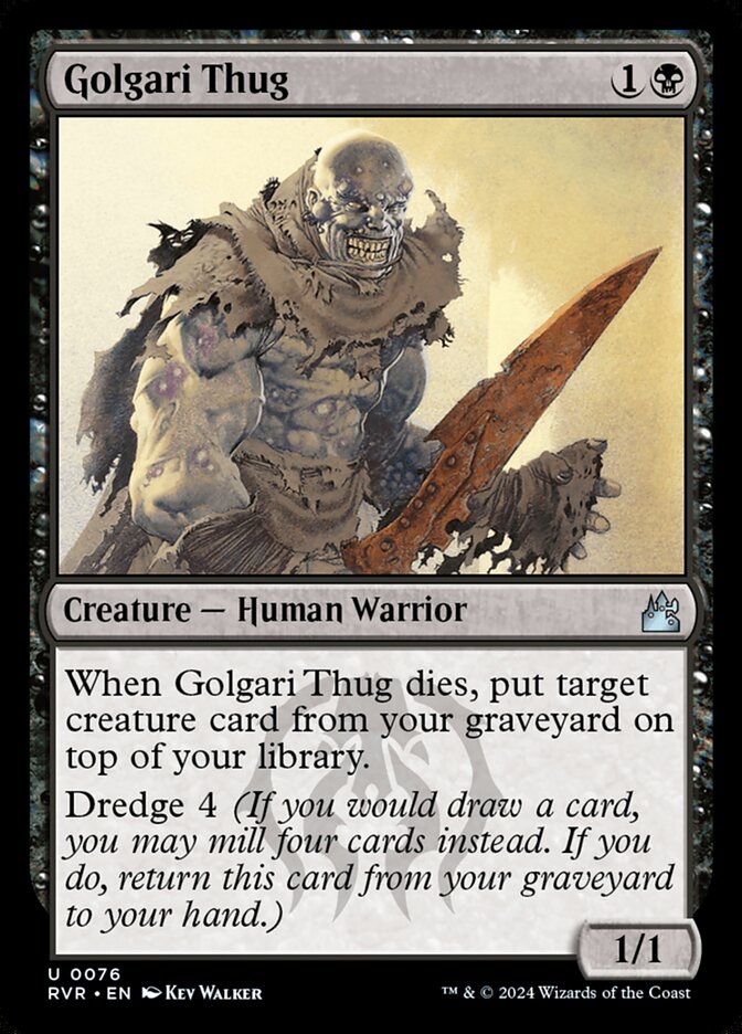 Golgari Thug (Ravnica Remastered)