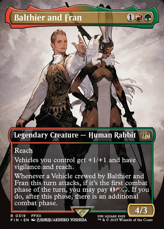 Balthier and Fran (Final Fantasy)