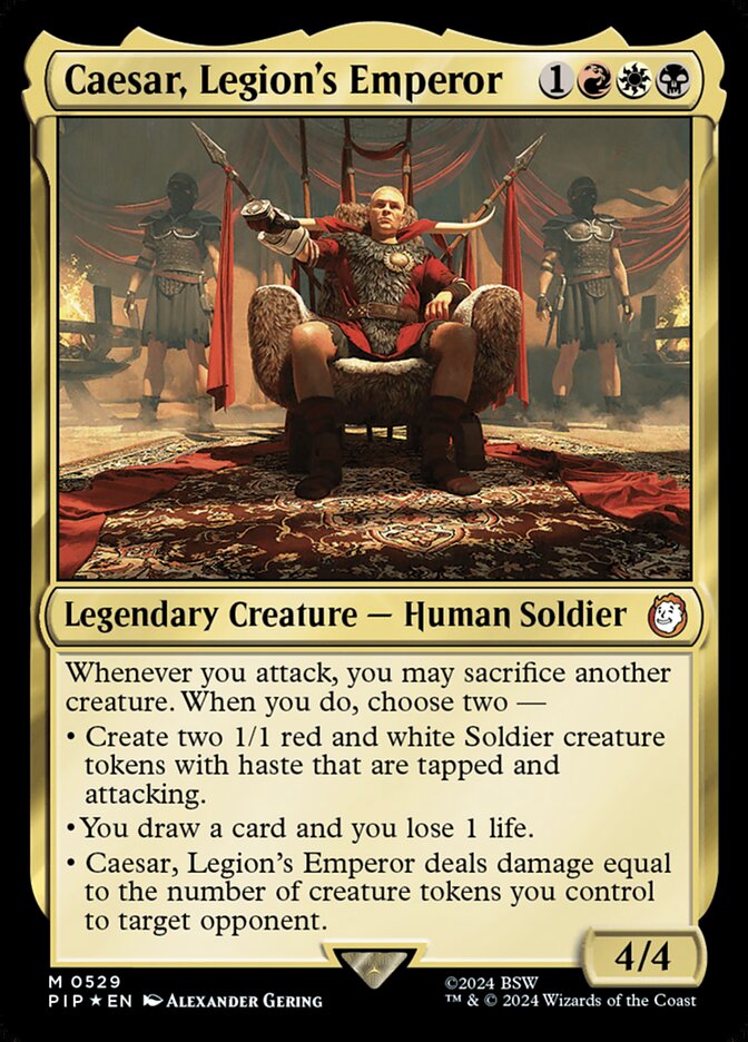 Caesar, Legion's Emperor (Fallout)