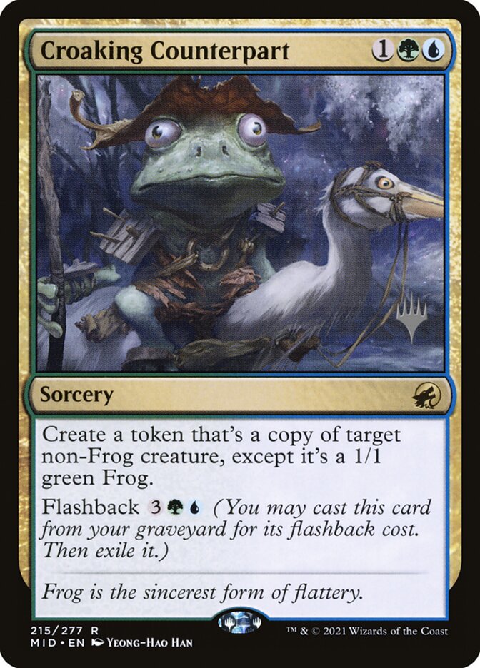 Croaking Counterpart (Innistrad: Midnight Hunt Promos)