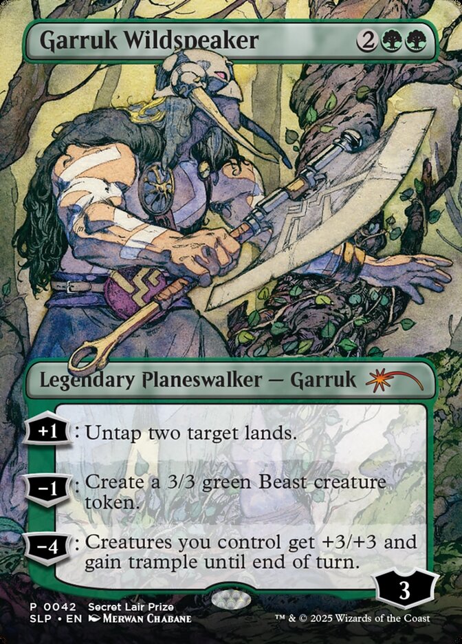 Garruk Wildspeaker (Secret Lair Promo)