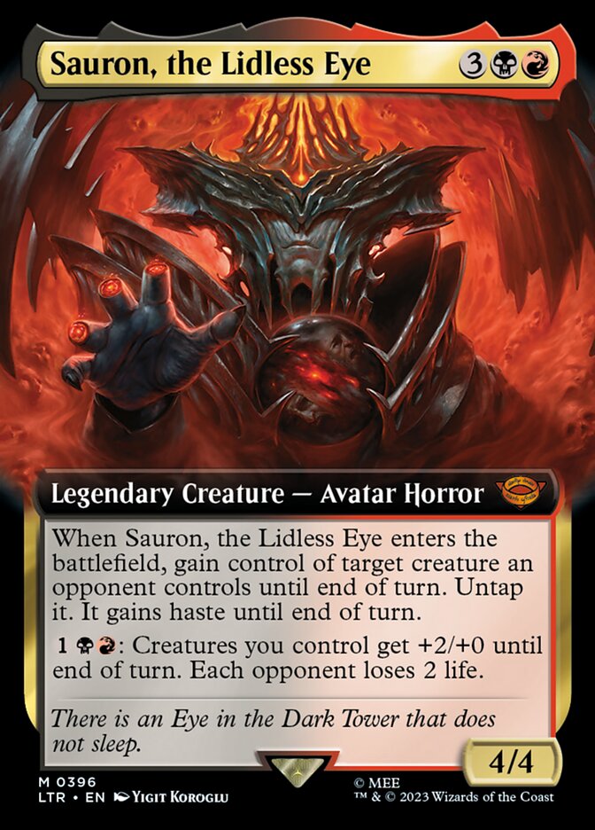 Sauron, the Lidless Eye (The Lord of the Rings: Tales of Middle-earth)