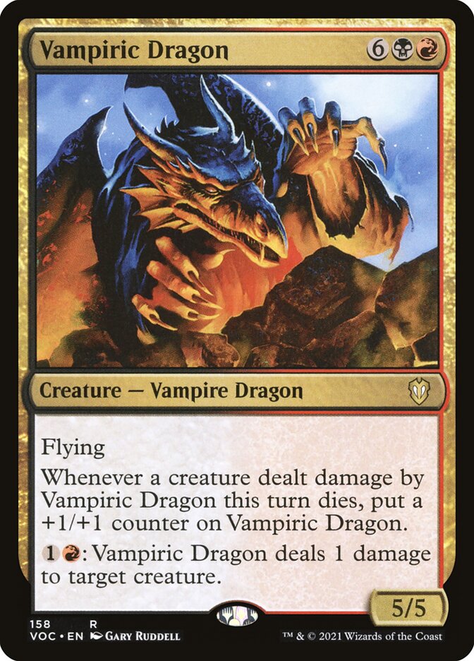 Vampiric Dragon (Crimson Vow Commander)