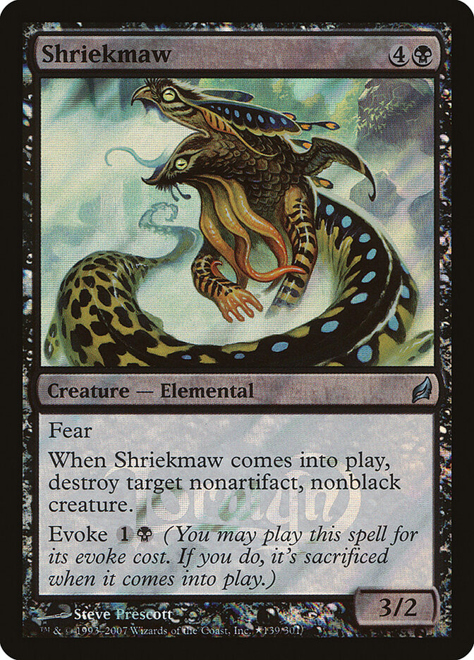 Shriekmaw (Lorwyn Promos)