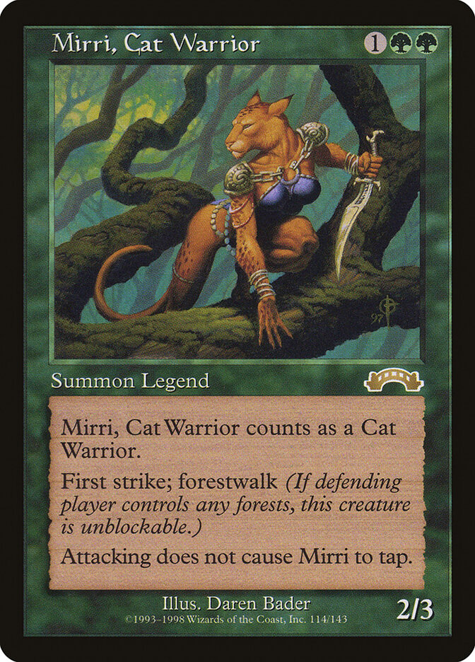 Mirri, Cat Warrior (Exodus)