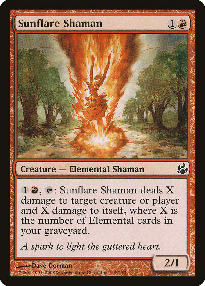 Sunflare Shaman (Morningtide)