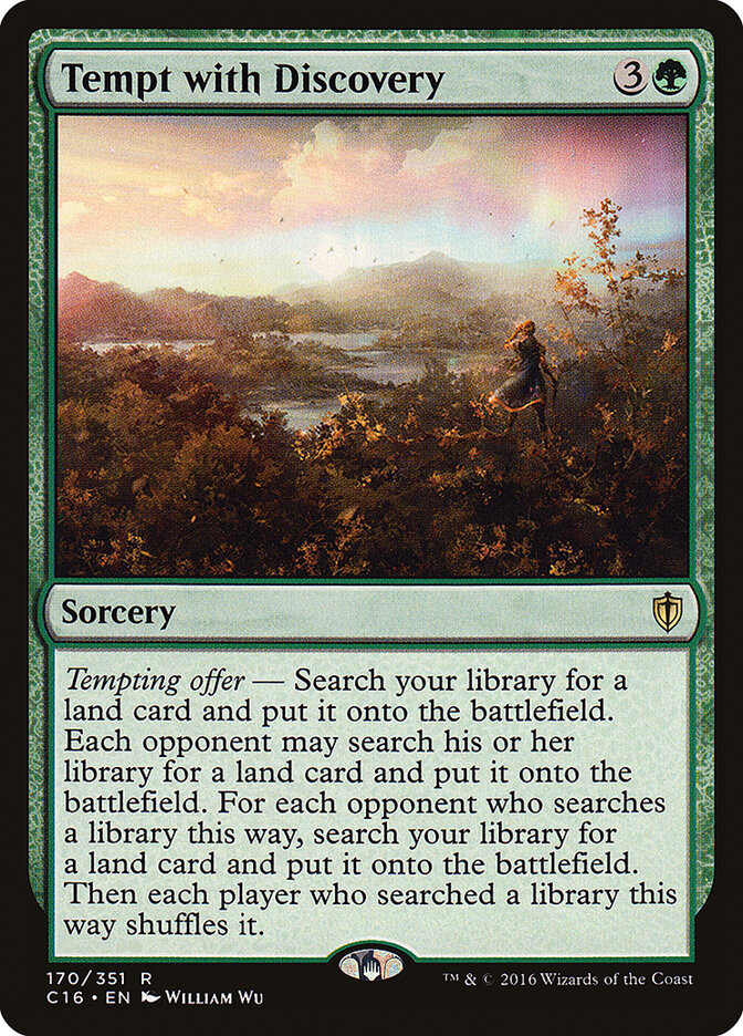 Tempt with Discovery (Commander 2016)