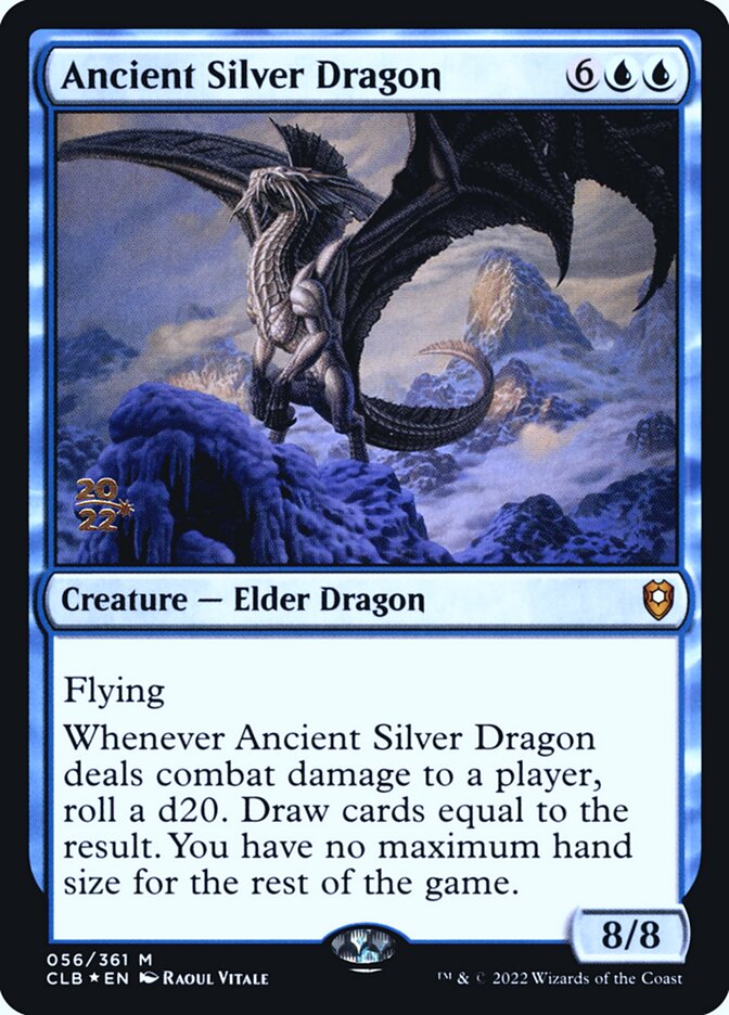 Ancient Silver Dragon (Battle for Baldur's Gate Promos)