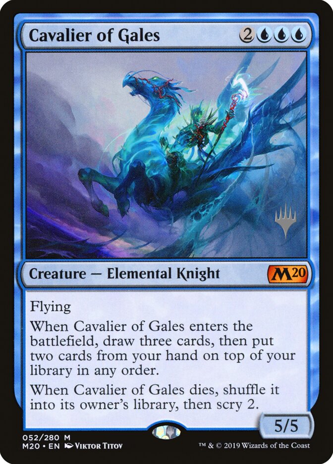 Cavalier of Gales (Core Set 2020 Promos)