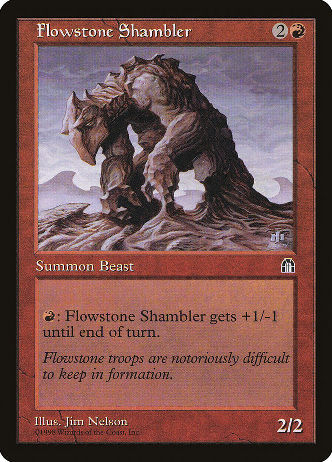 Flowstone Shambler (Stronghold)