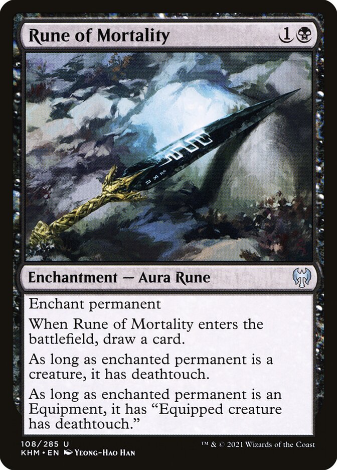 Rune of Mortality (Kaldheim)