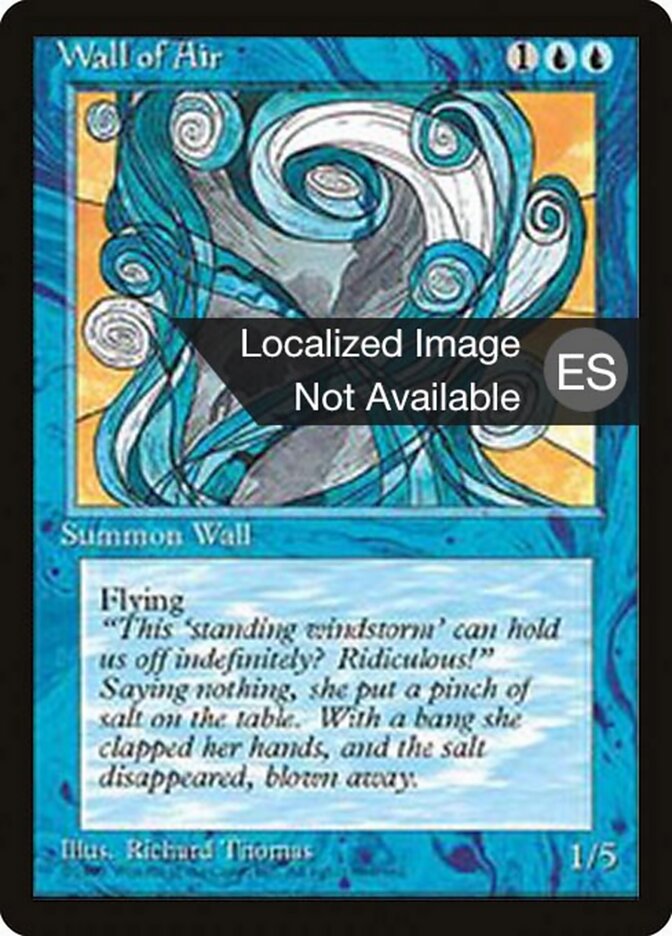 Wall of Air (Fourth Edition Foreign Black Border)