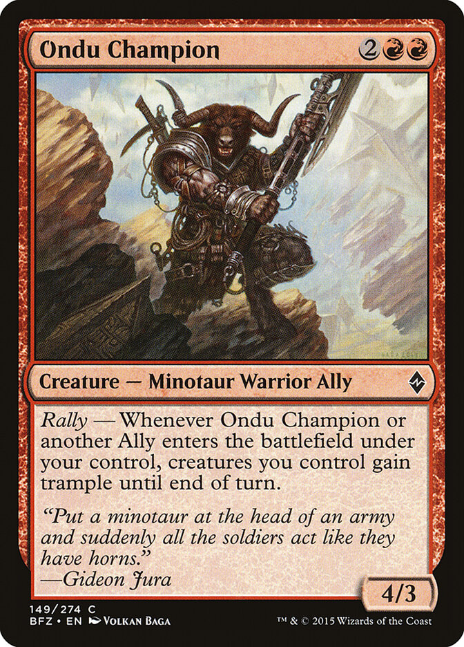 Ondu Champion (Battle for Zendikar)