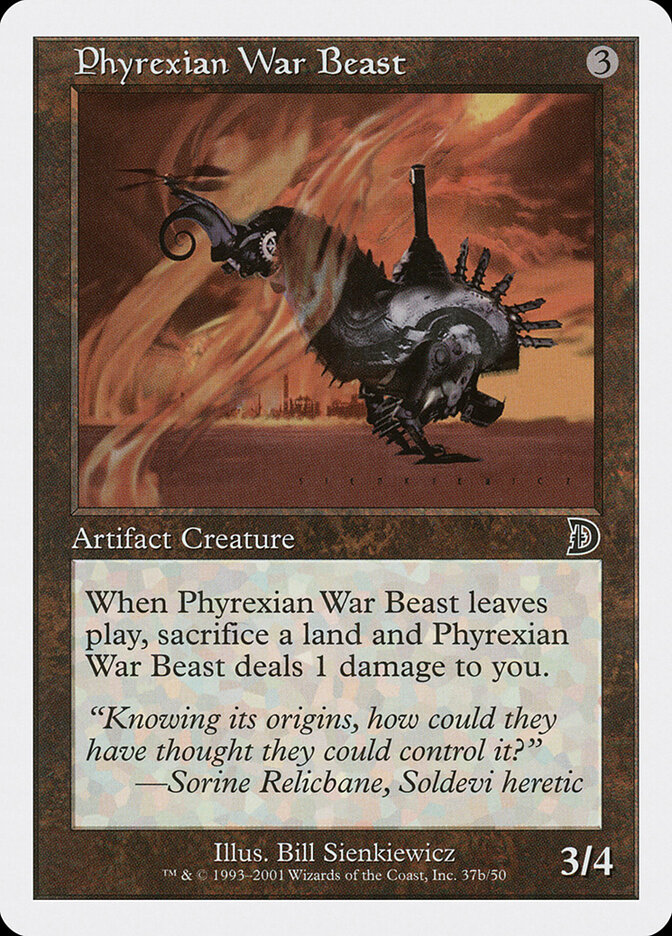 Phyrexian War Beast (Deckmasters)
