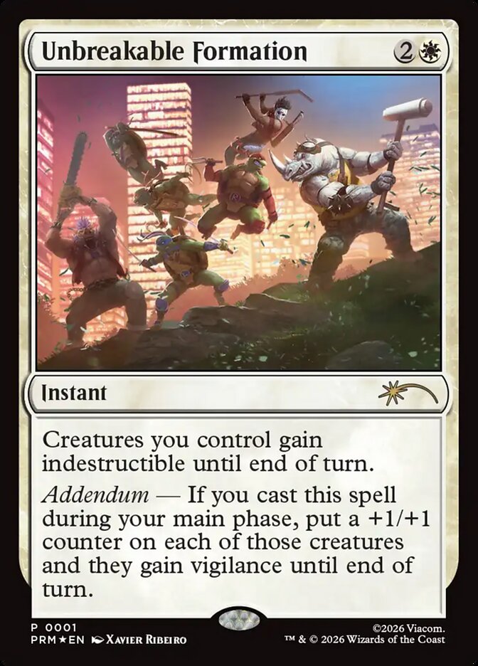Unbreakable Formation (URL/Convention Promos)