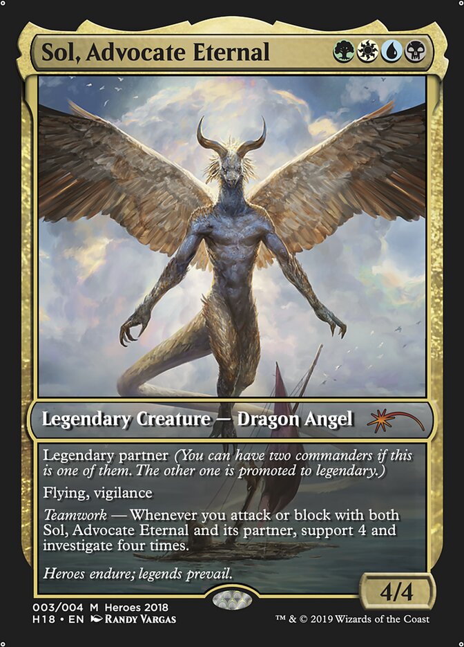 Sol, Advocate Eternal (2018 Heroes of the Realm)