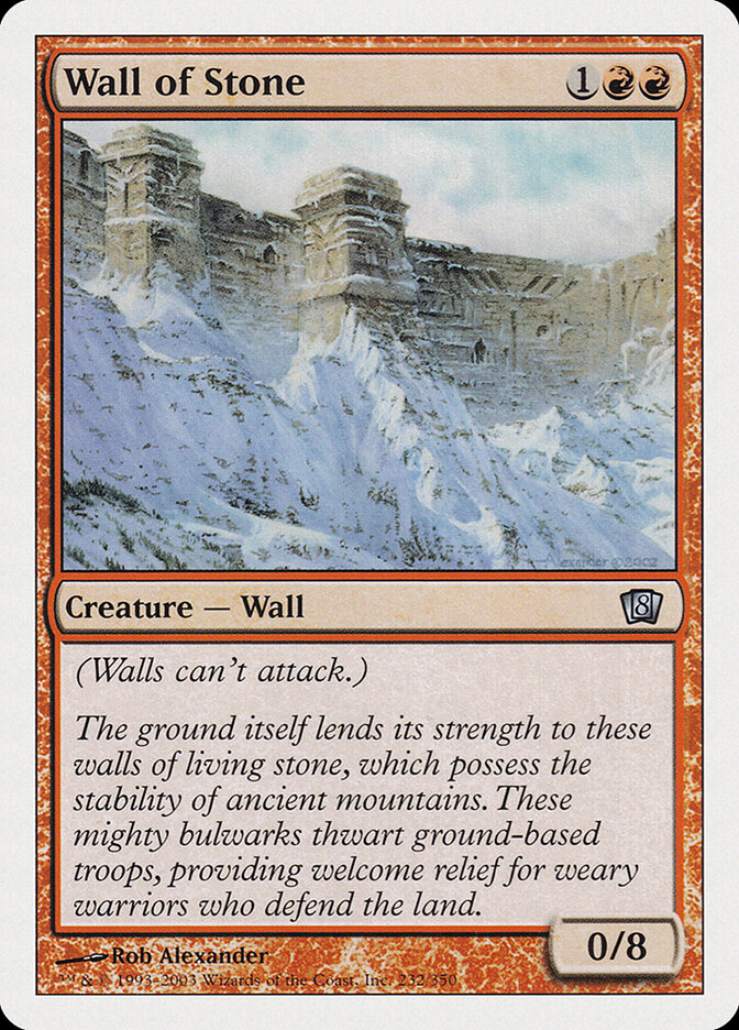 Wall of Stone (Eighth Edition)
