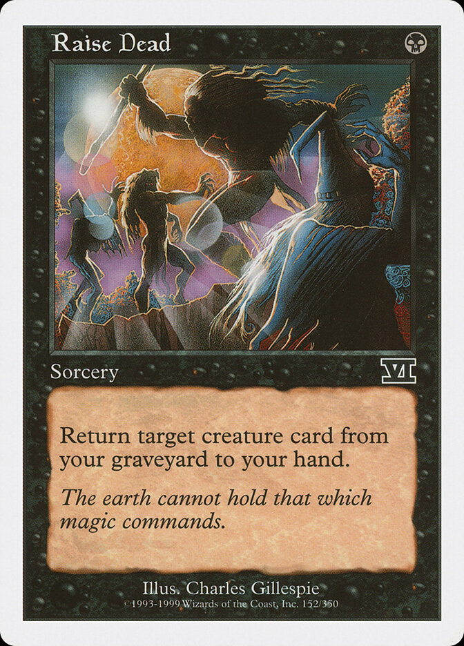 Raise Dead (Classic Sixth Edition)