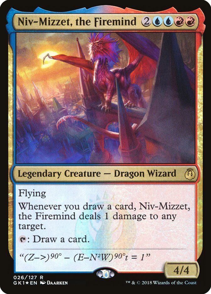 Niv-Mizzet, the Firemind (GRN Guild Kit)