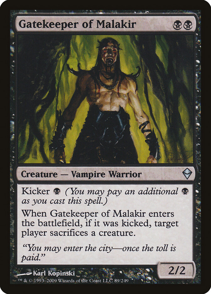 Gatekeeper of Malakir (Zendikar)