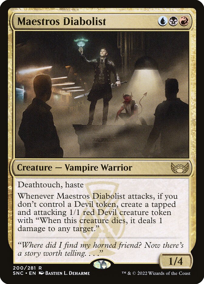 Maestros Diabolist (Streets of New Capenna)