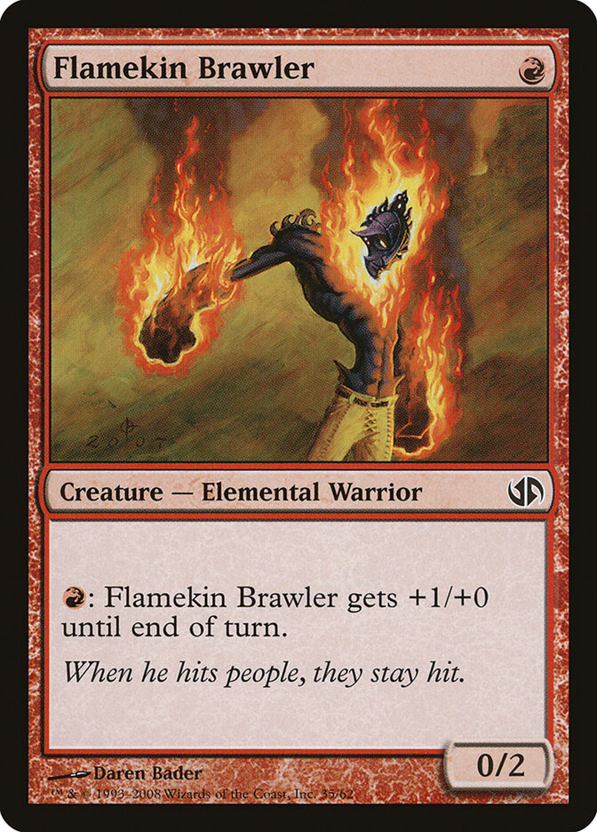Flamekin Brawler (Duel Decks: Jace vs. Chandra)
