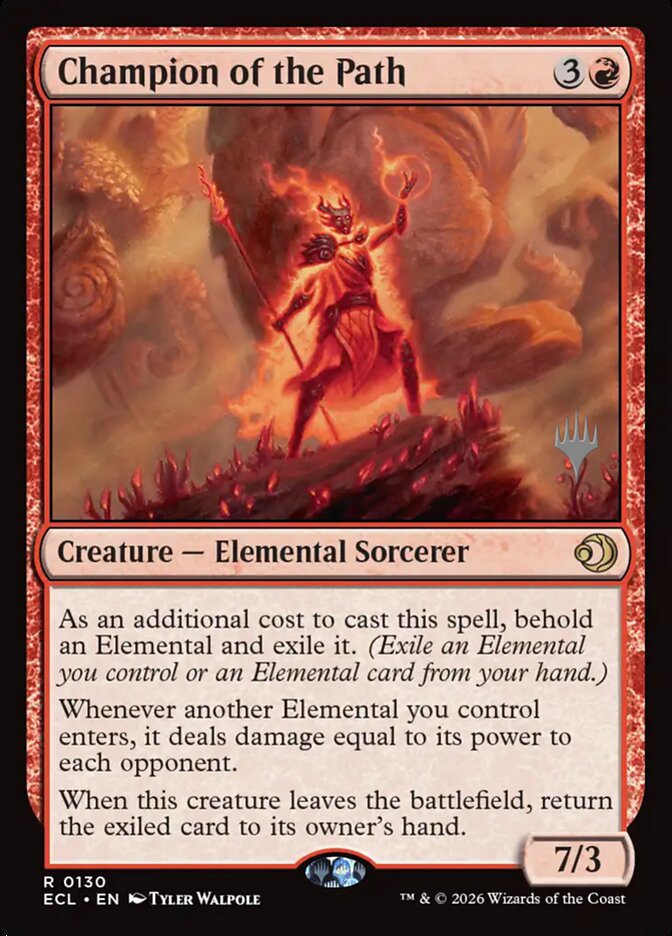 Champion of the Path (Lorwyn Eclipsed Promos)
