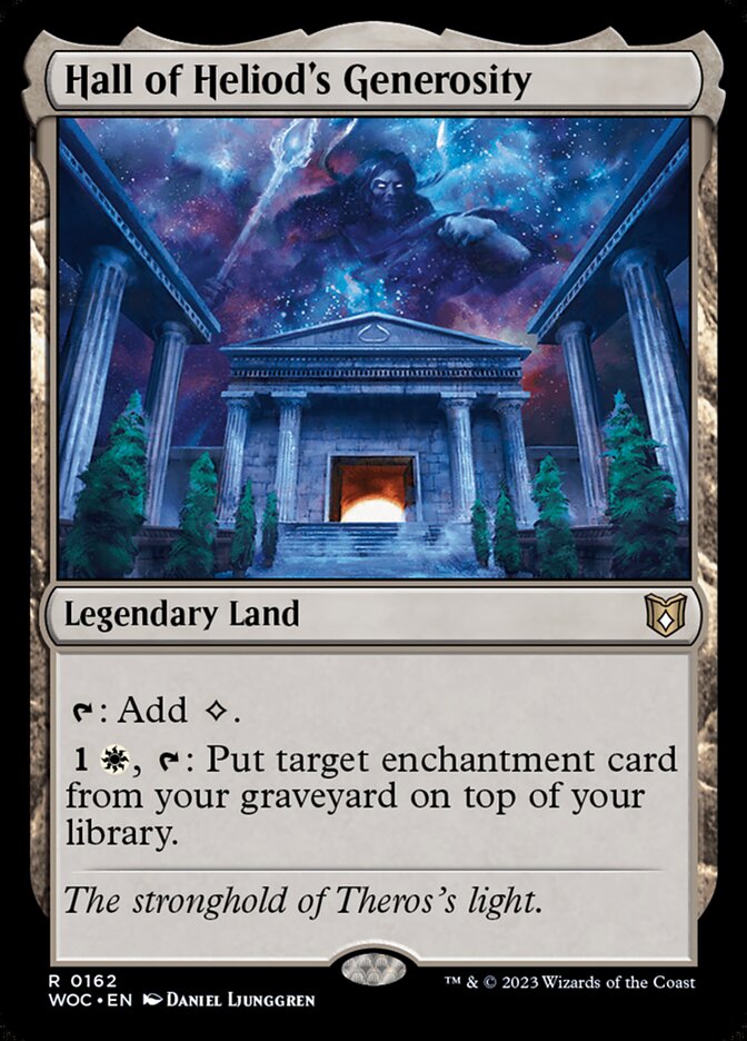 Hall of Heliod's Generosity (Wilds of Eldraine Commander)