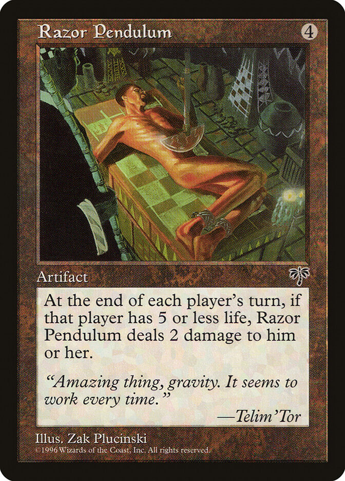 Razor Pendulum (Mirage)