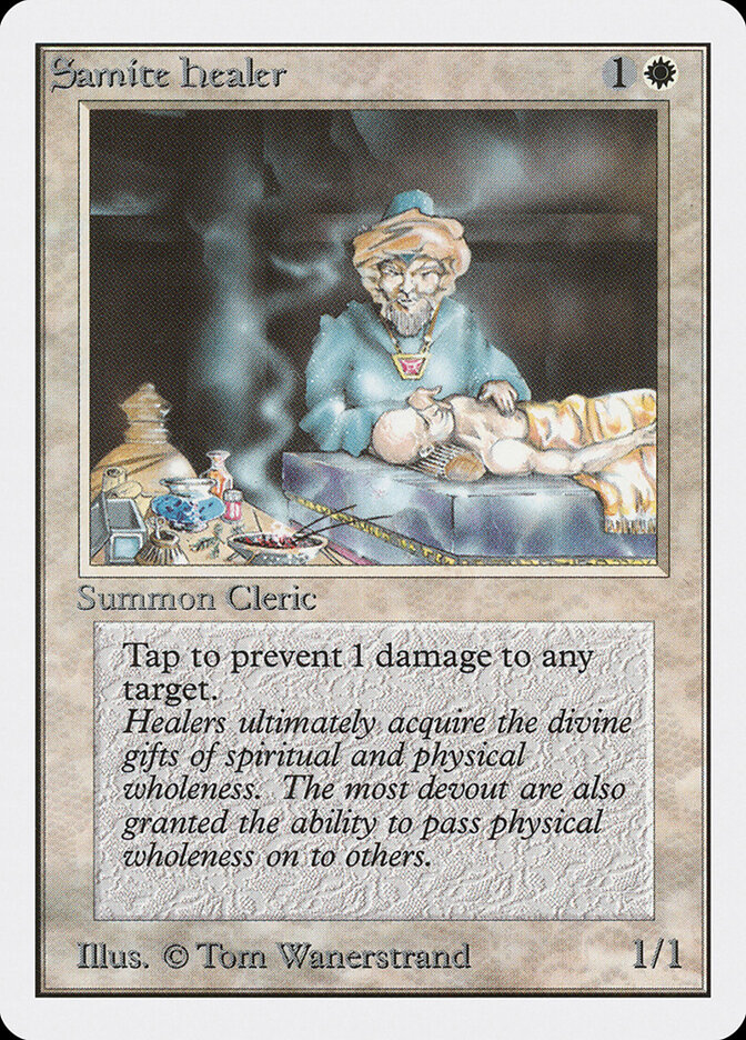 Samite Healer (Unlimited Edition)